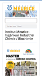 Mobile Screenshot of meurice.heldb.be